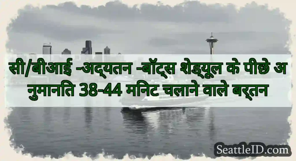 सी/बीआई -अद्यतन -बॉट्स शेड्यूल के पीछे अनुमानित