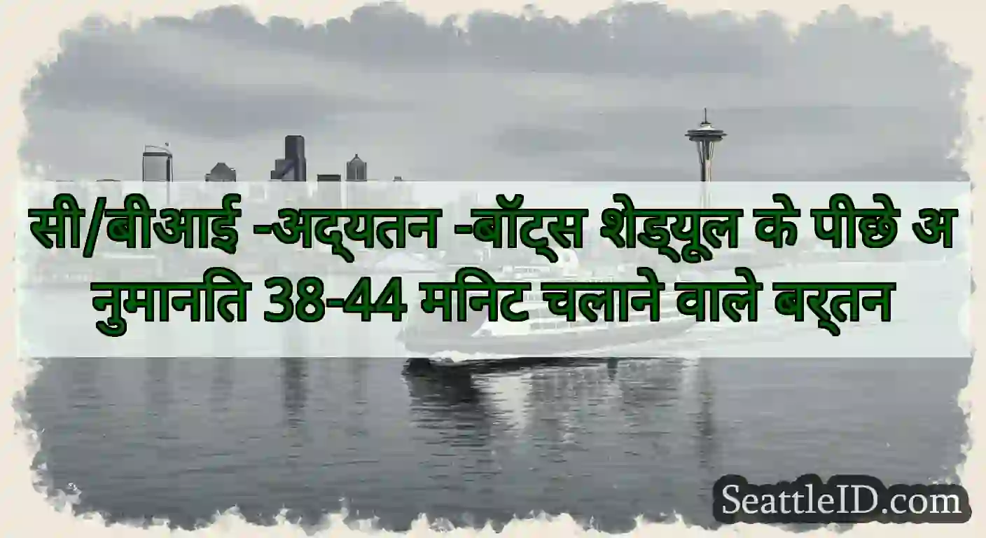 सी/बीआई -अद्यतन -बॉट्स शेड्यूल के पीछे अनुमानित