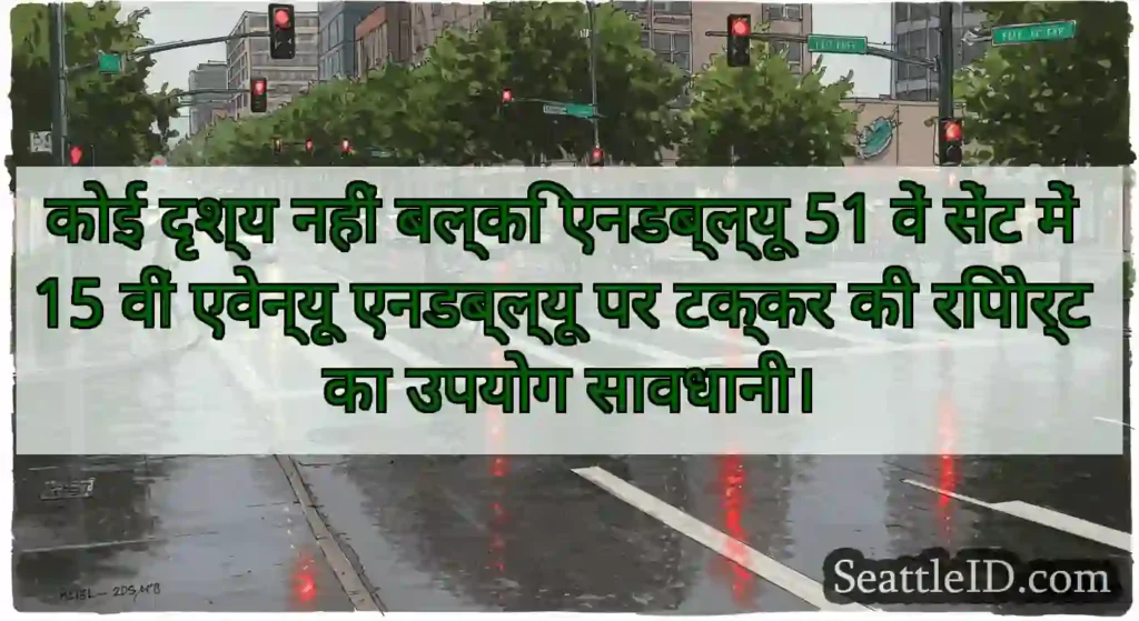 कोई दृश्य नहीं बल्कि एनडब्ल्यू 51 वें सेंट में 15