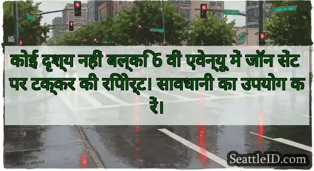 कोई दृश्य नहीं बल्कि 6 वीं एवेन्यू में जॉन सेंट