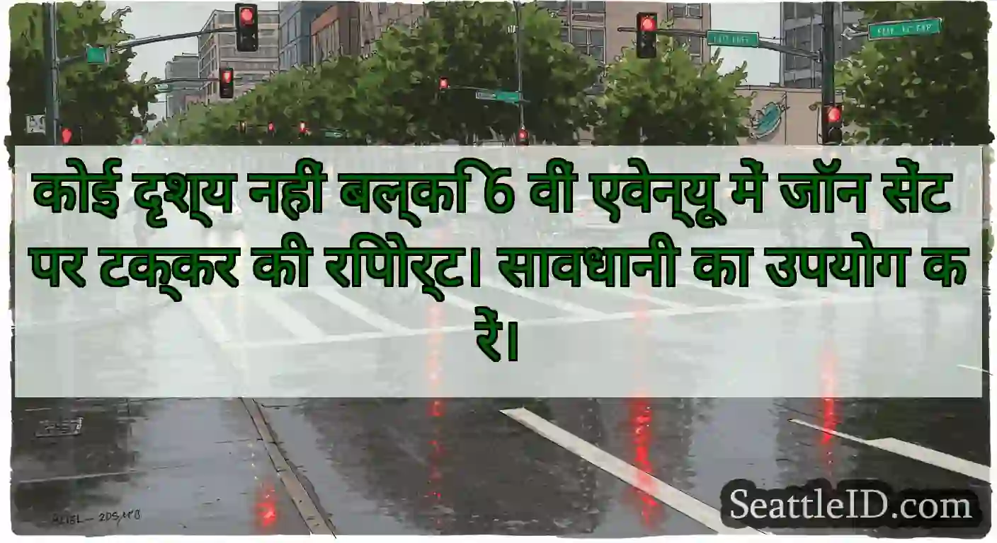 कोई दृश्य नहीं बल्कि 6 वीं एवेन्यू में जॉन सेंट