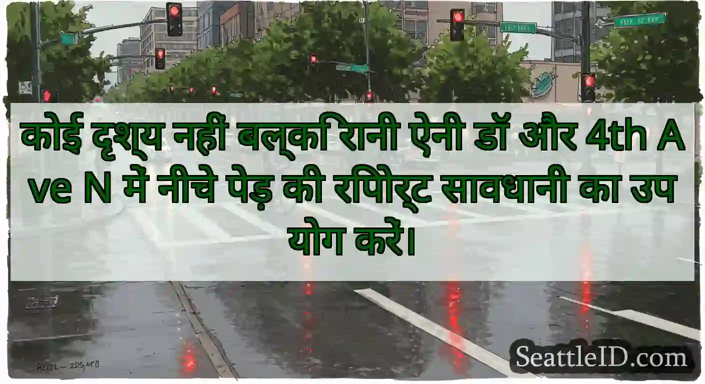 कोई दृश्य नहीं बल्कि रानी ऐनी डॉ और 4th Ave N में