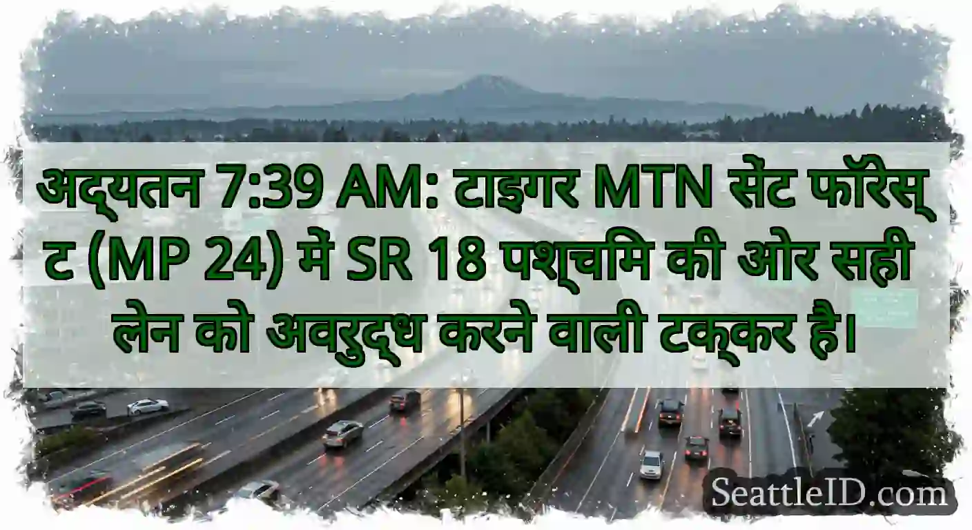 अद्यतन 7:39 AM: टाइगर MTN सेंट फॉरेस्ट (MP 24)