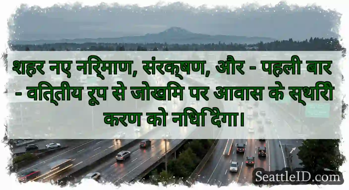 शहर नए निर्माण, संरक्षण, और - पहली बार - वित्तीय