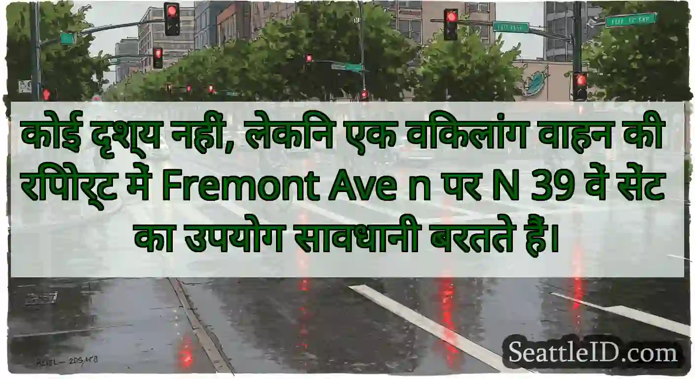 कोई दृश्य नहीं, लेकिन एक विकलांग वाहन की रिपोर्ट