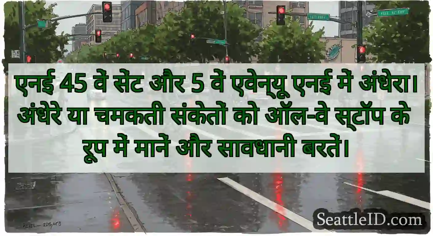 एनई 45 वें सेंट और 5 वें एवेन्यू एनई में