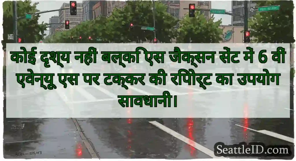 कोई दृश्य नहीं बल्कि एस जैक्सन सेंट में 6 वीं