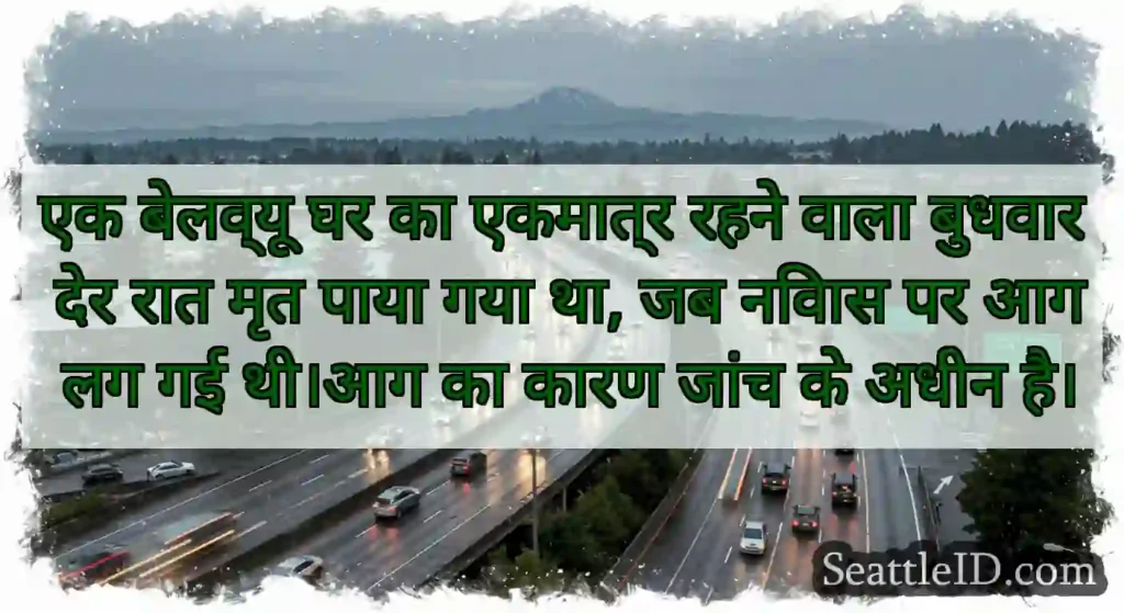 एक बेलव्यू घर का एकमात्र रहने वाला बुधवार देर रात