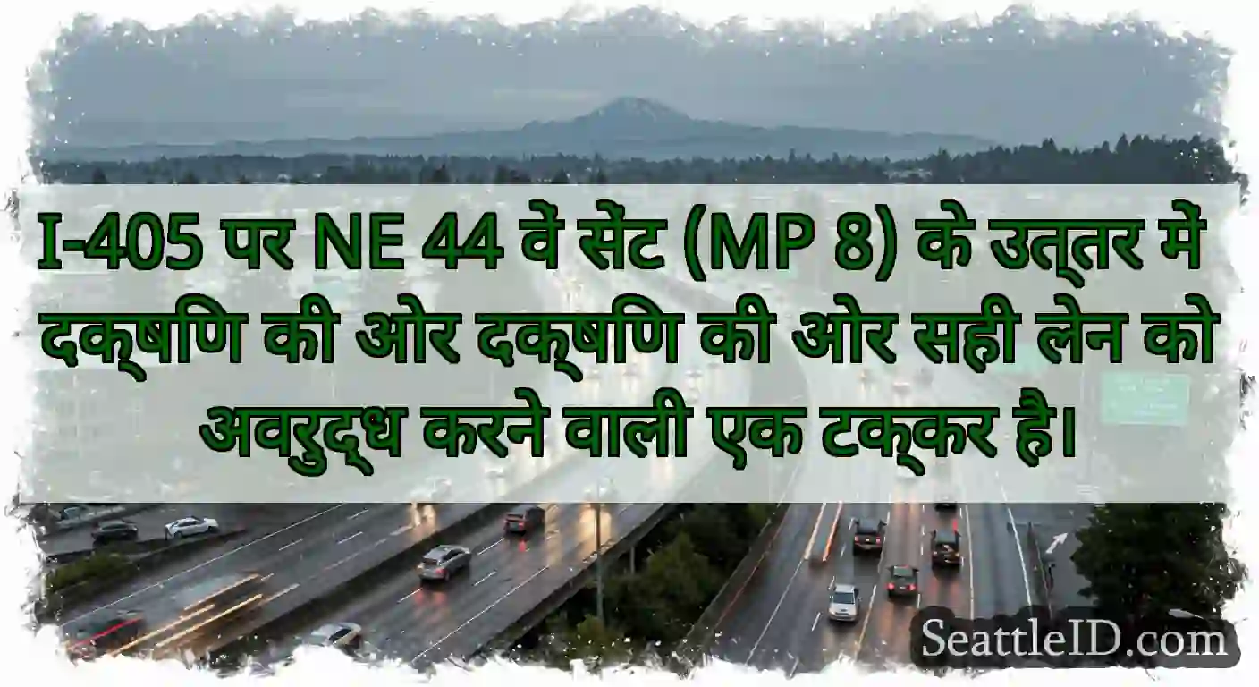 I-405 पर NE 44 वें सेंट (MP 8) के उत्तर में
