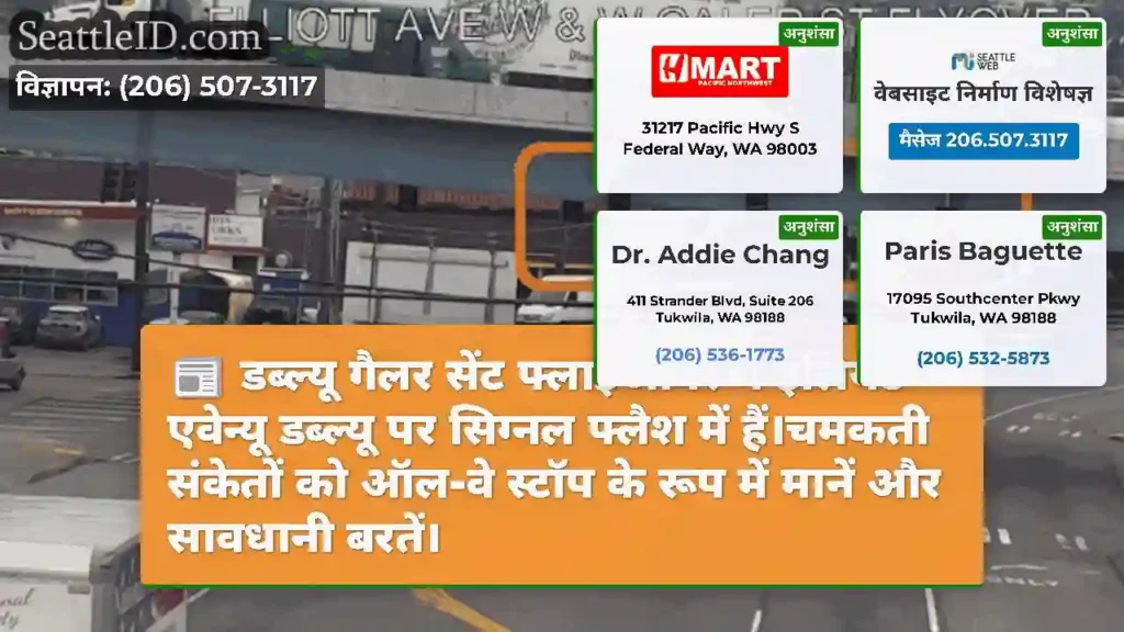 डब्ल्यू गैलर सेंट फ्लाईओवर में इलियट एवेन्यू