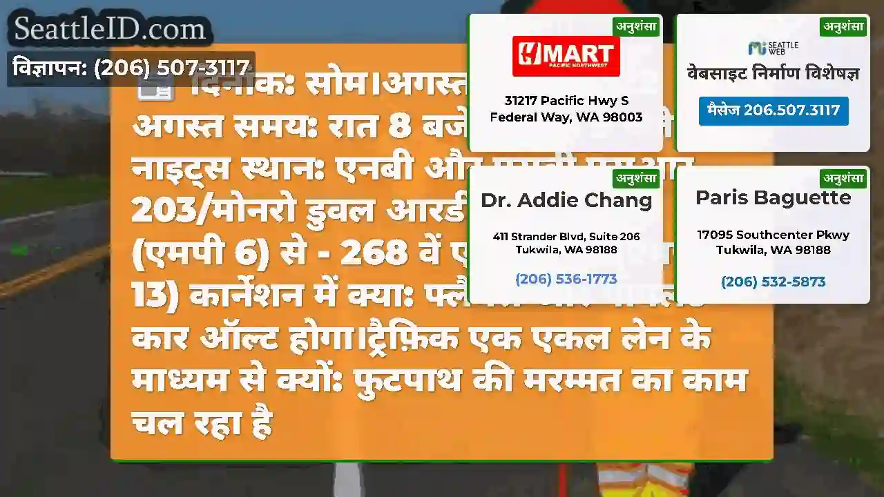 दिनांक: सोम।अगस्त 11 - शुक्र।22 अगस्त