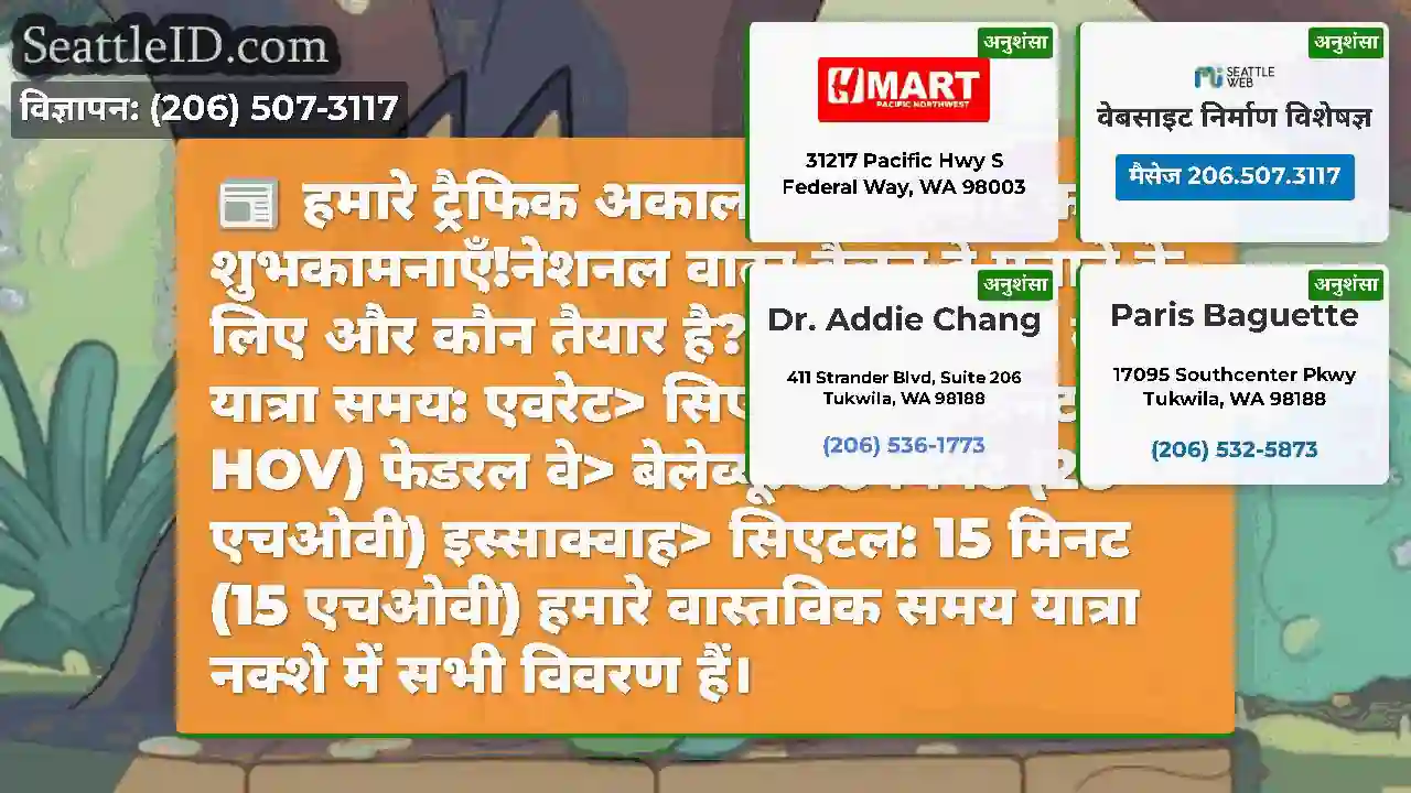 हमारे ट्रैफिक अकाल को शुक्रवार को