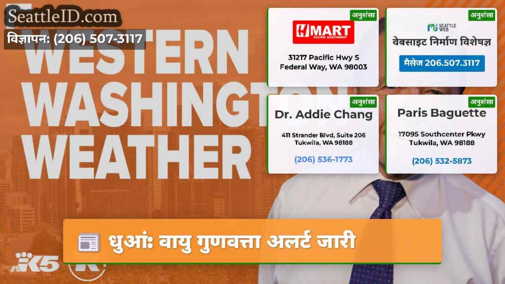 धुआं: वायु गुणवत्ता अलर्ट जारी