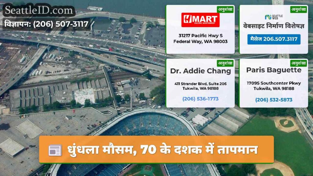 धुंधला मौसम, 70 के दशक में तापमान