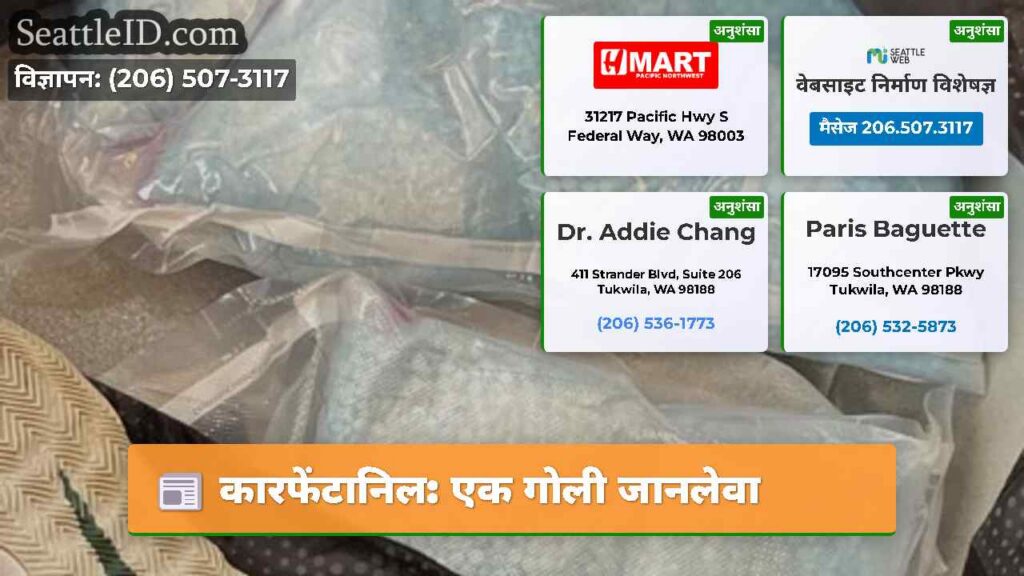 कारफेंटानिल: एक गोली जानलेवा