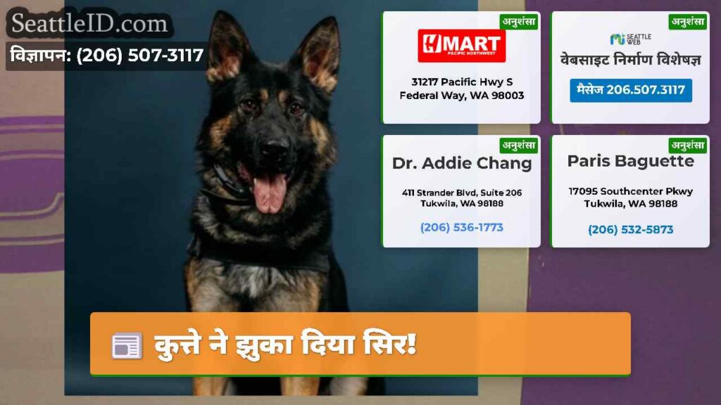 कुत्ते ने झुका दिया सिर!