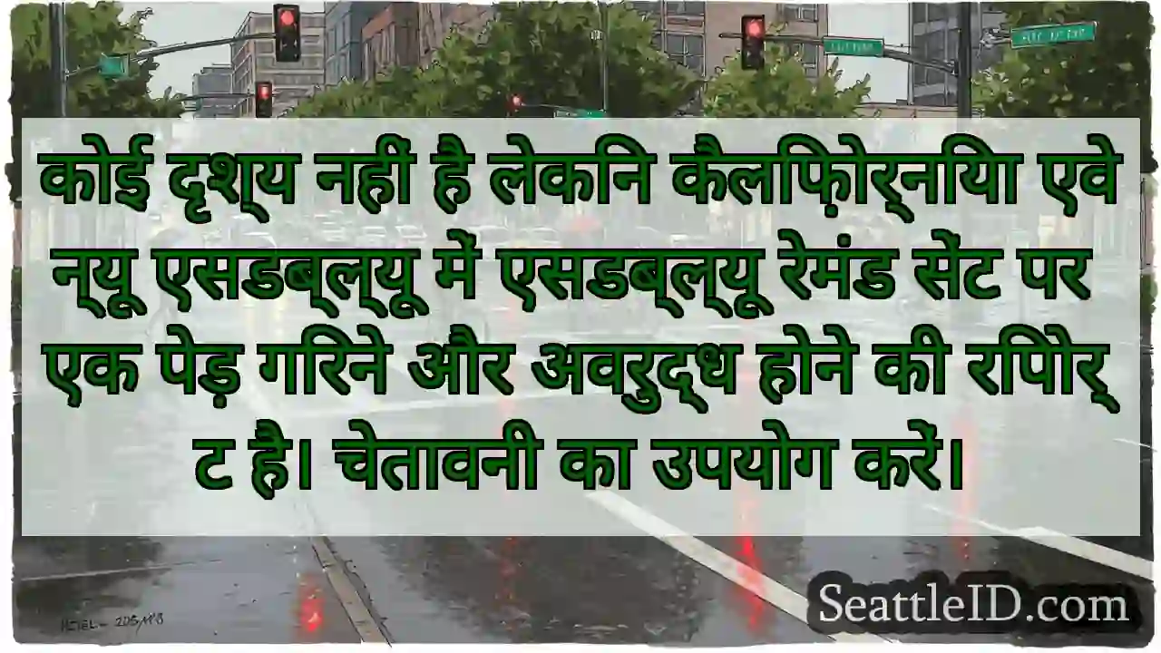 कोई दृश्य नहीं है लेकिन कैलिफ़ोर्निया एवेन्यू