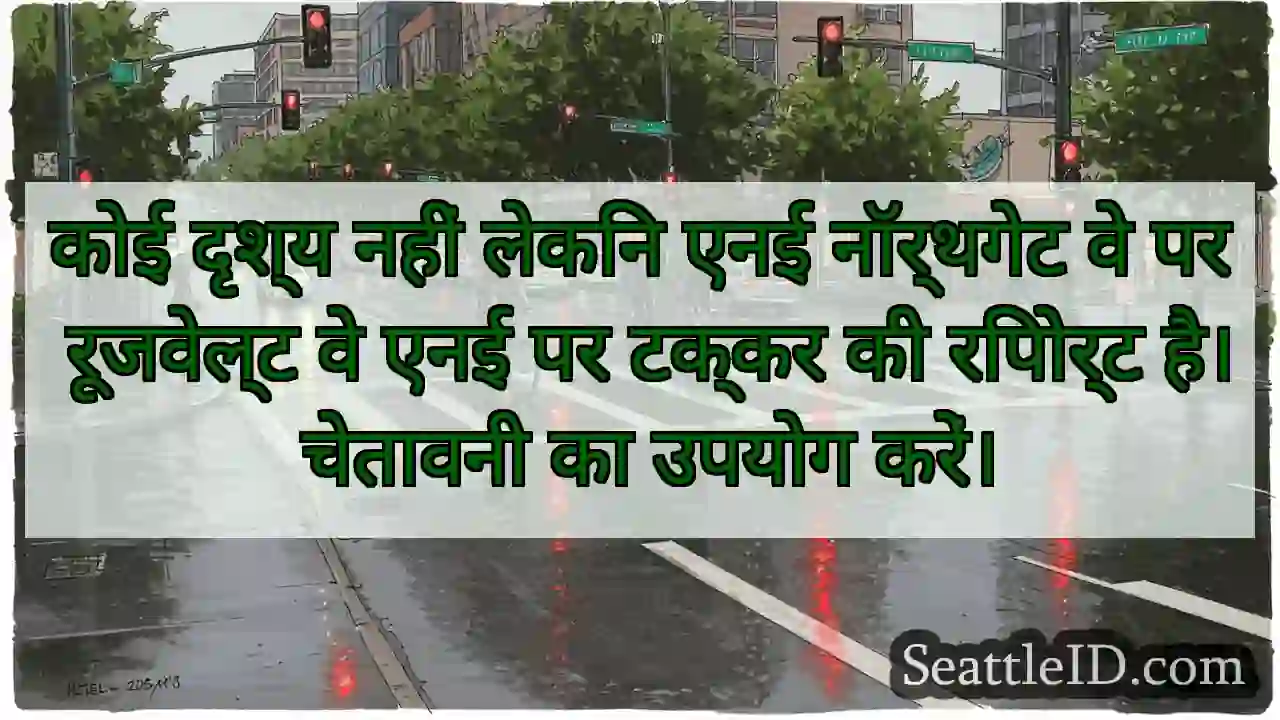 कोई दृश्य नहीं लेकिन एनई नॉर्थगेट वे पर रूजवेल्ट