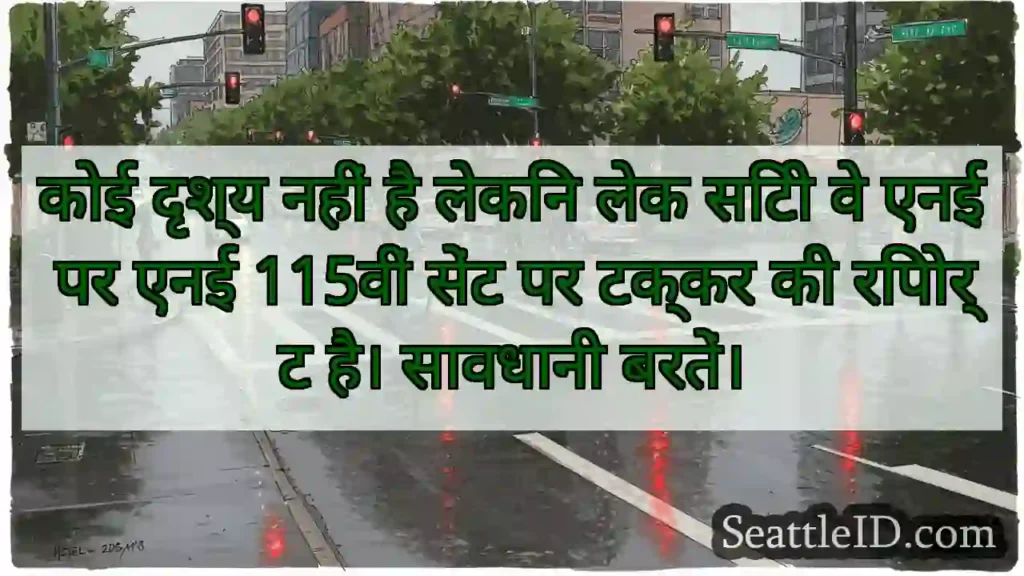 कोई दृश्य नहीं है लेकिन लेक सिटी वे एनई पर एनई