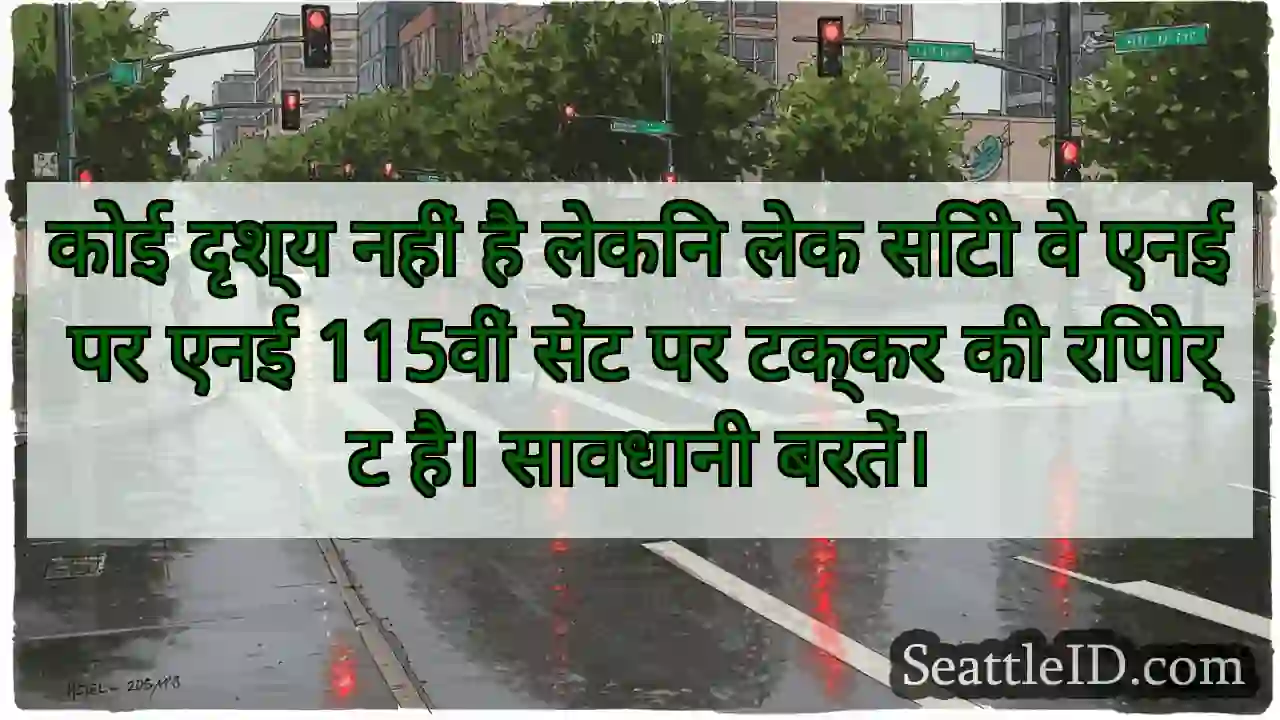कोई दृश्य नहीं है लेकिन लेक सिटी वे एनई पर एनई