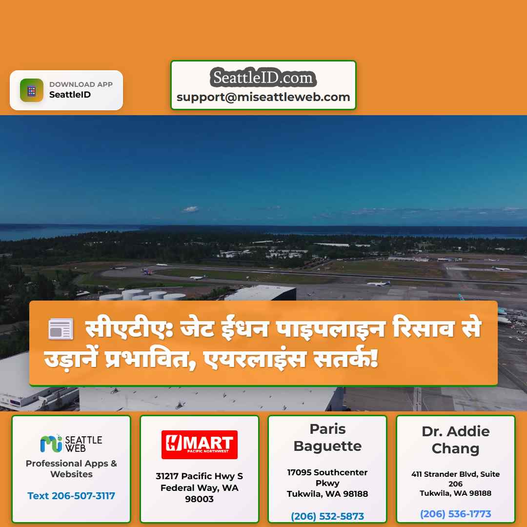 सीएटीए: जेट ईंधन पाइपलाइन रिसाव से उड़ानें