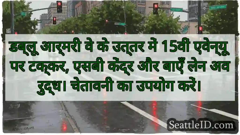 डब्लू आर्मरी वे के उत्तर में 15वीं एवेन्यू पर