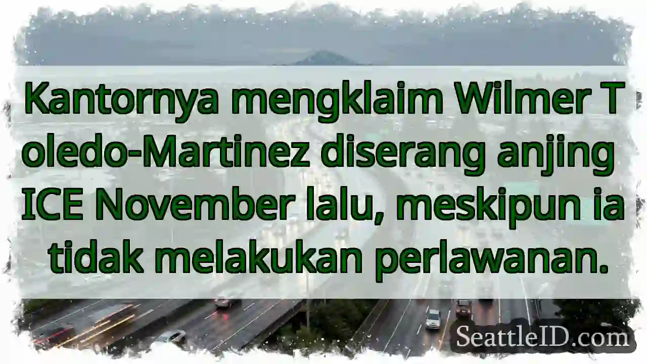 ICE &amp; Anjing? Kasus Wilmer Toledo.