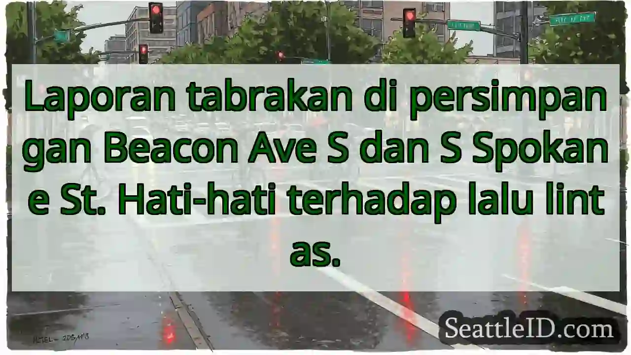 Tabrakan! Beacon &amp; Spokane. Hati-hati!