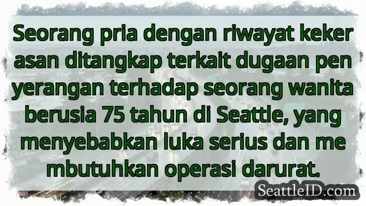 Serangan di Seattle: Pria Ditangkap