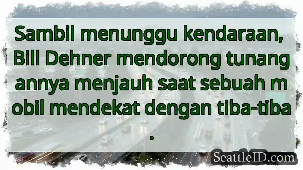 Menghindar! Mobil datang!