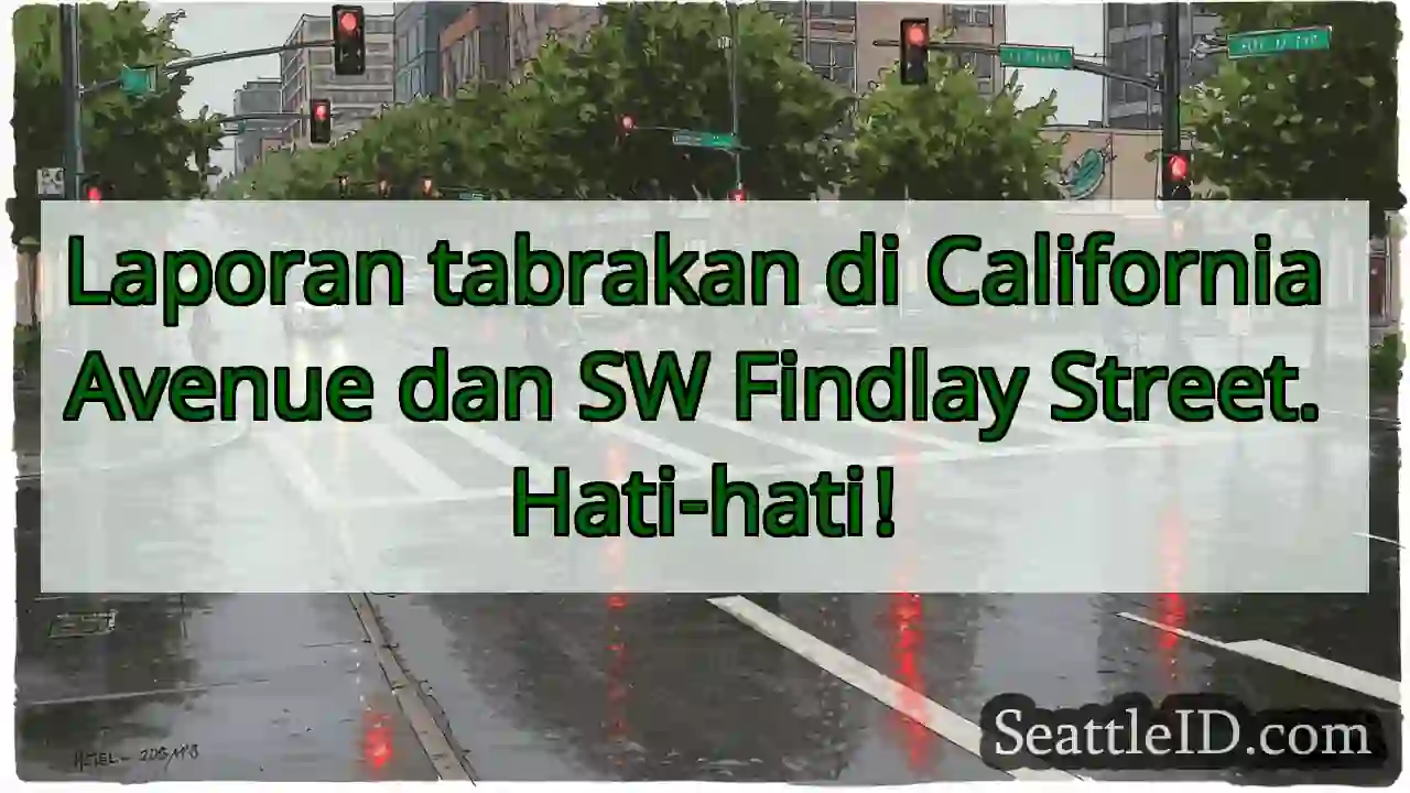 Tabrakan! California &amp; Findlay. Waspada!