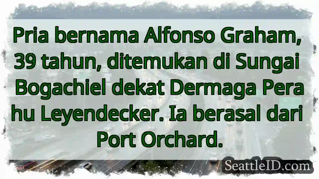 Ditemukan Tewas di Sungai Bogachiel