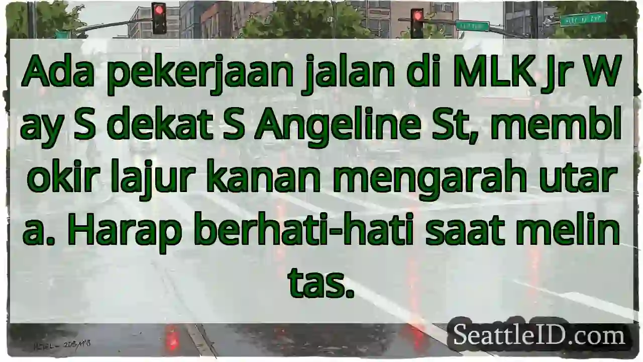 Lalu lintas padat: MLK Jr Way S!