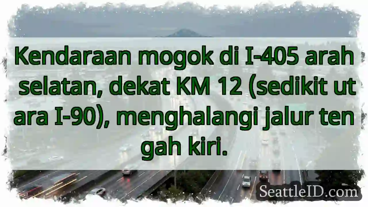 Mogok di I-405 Selatan! Kendara hindari jalur