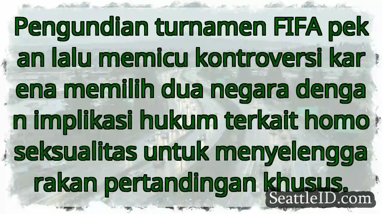 Kontroversi Pengundian FIFA: Hukum &