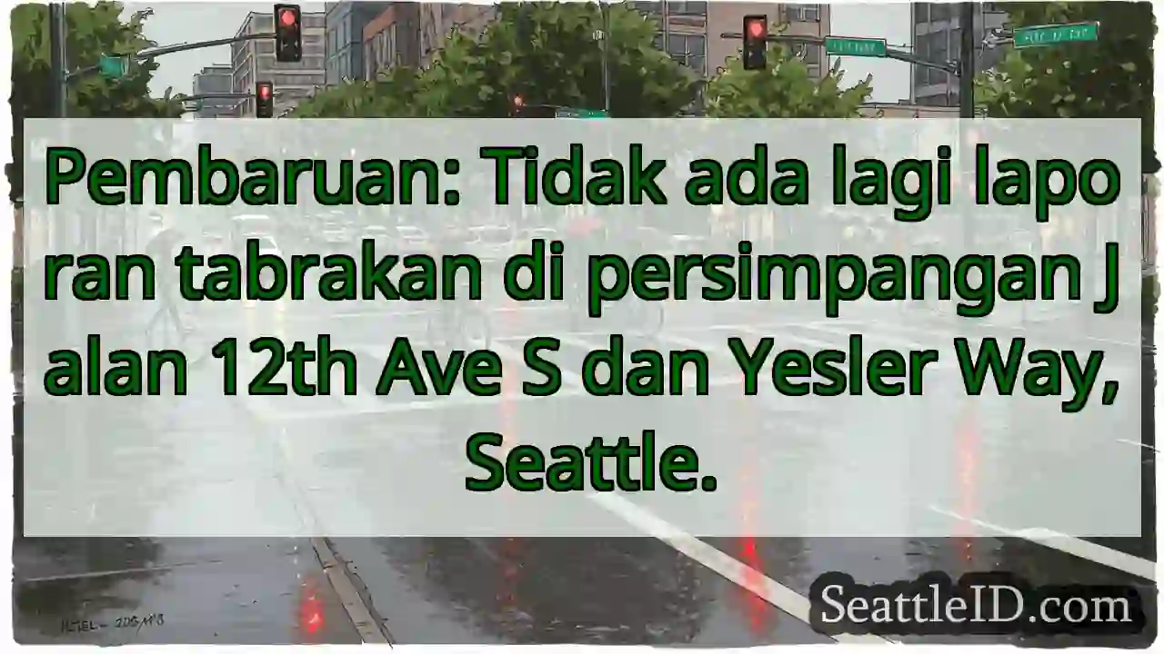 Persimpangan Aman: Jalan 12th &amp; Yesler