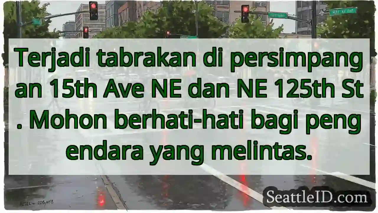 Tabrakan! Hati-hati di NE 125th!