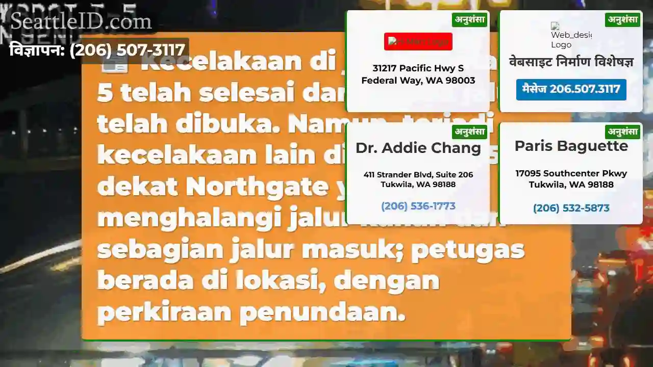 Lakal I-5 Selatan: Jalur Dibuka, Ada Lainnya!