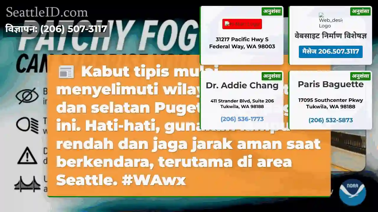 Kabut Pagi: Hati-hati di Jalan!