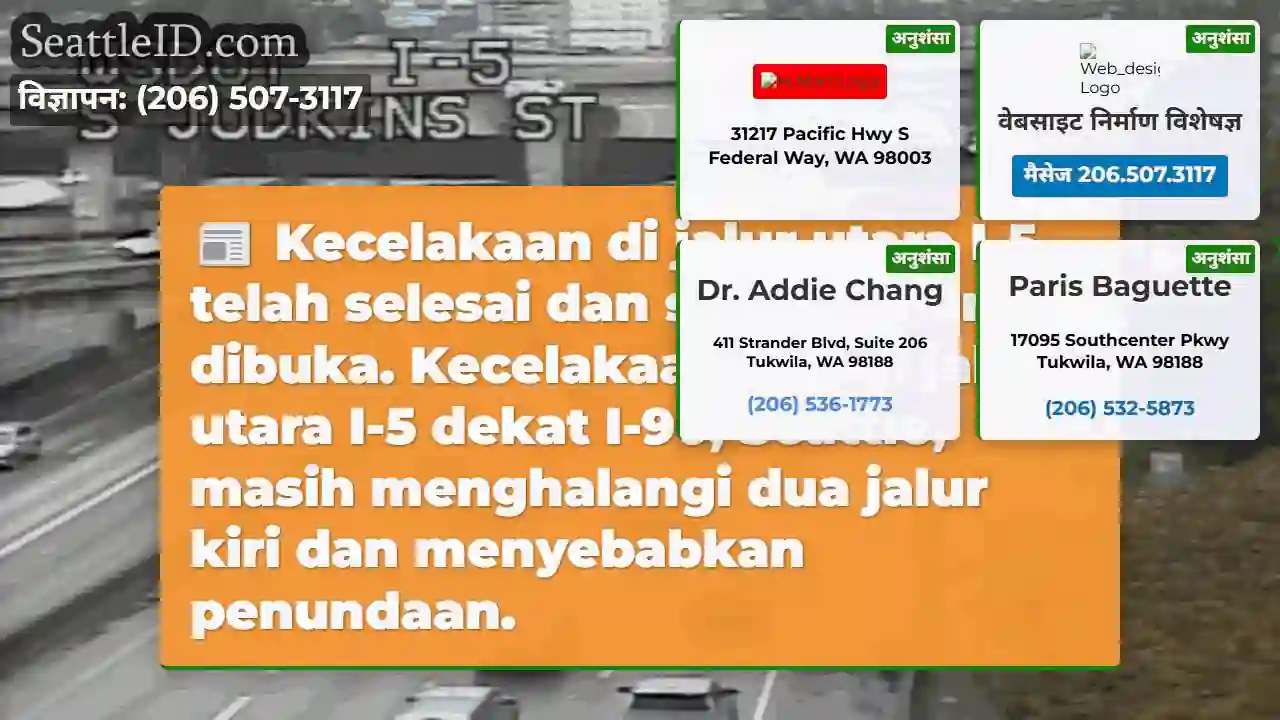 I-5 Utara: Satu selesai, satu lagi macet!