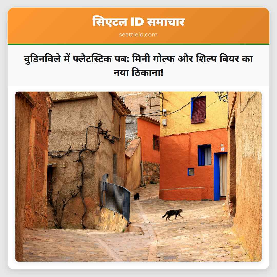 वुडिनविले में फ्लैटस्टिक पब: मिनी गोल्फ और शिल्प