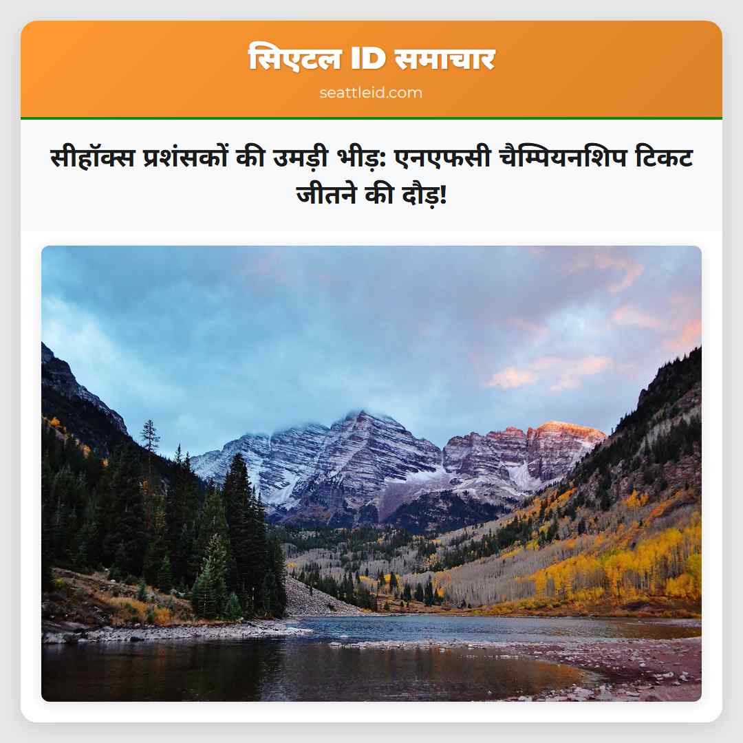 सीहॉक्स प्रशंसकों की उमड़ी भीड़: एनएफसी