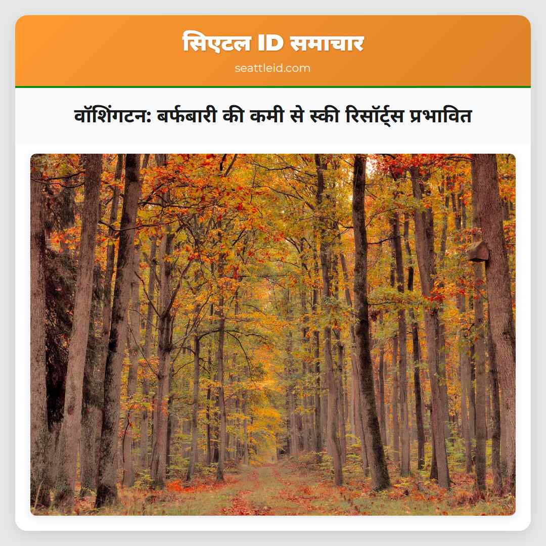 वॉशिंगटन: बर्फबारी की कमी से स्की रिसॉर्ट्स