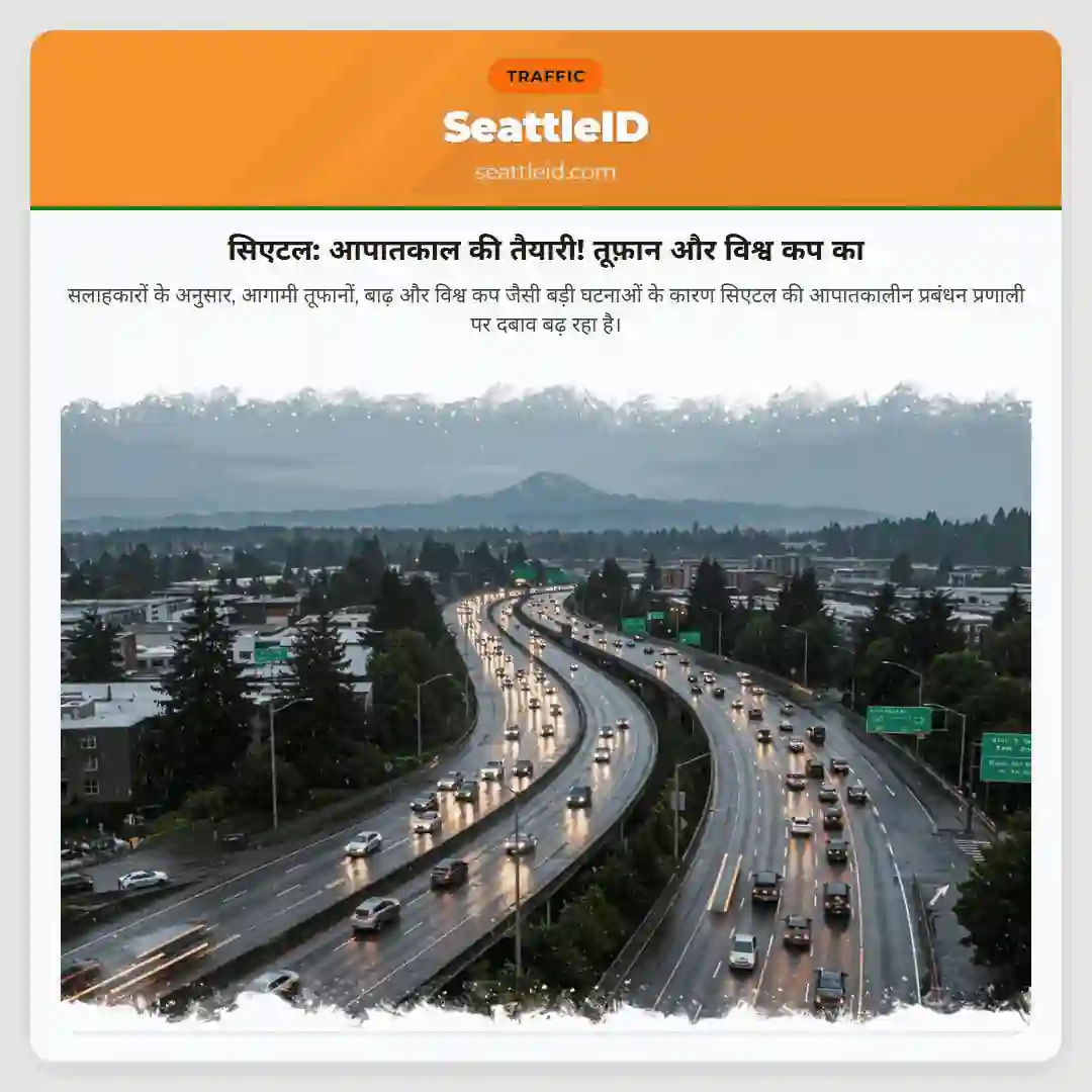 सिएटल: आपातकाल की तैयारी! तूफ़ान और विश्व कप का