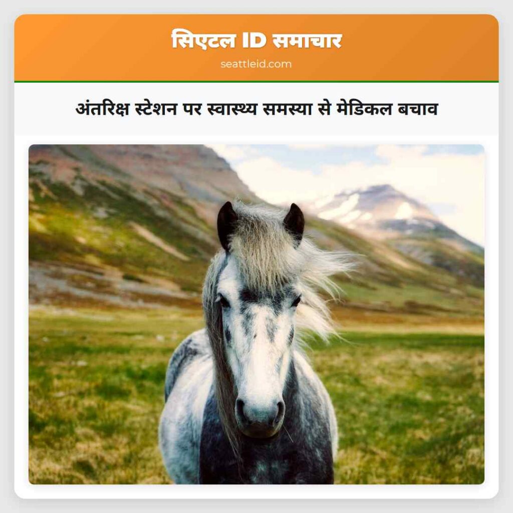 अंतरिक्ष स्टेशन पर स्वास्थ्य समस्या से मेडिकल बचाव