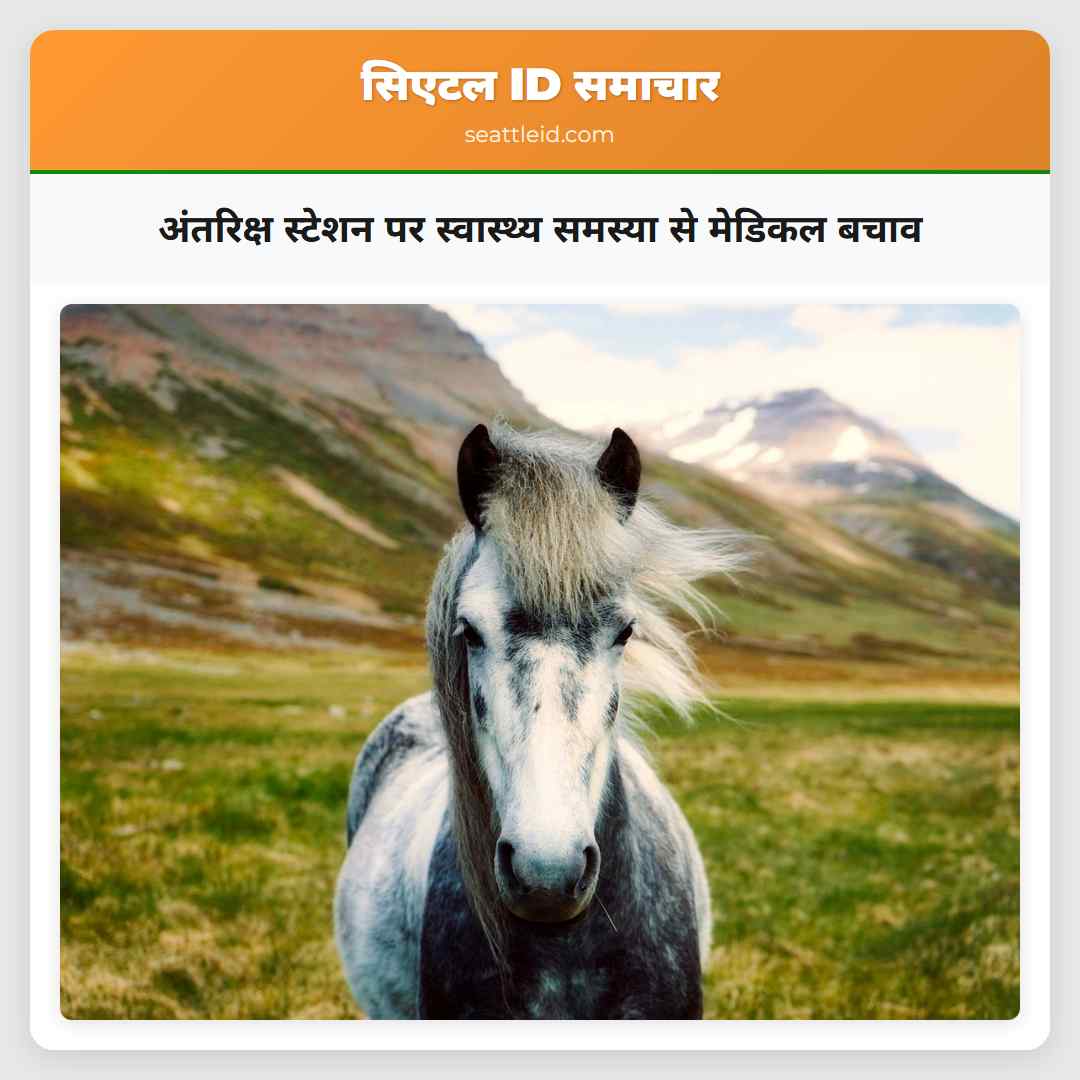 अंतरिक्ष स्टेशन पर स्वास्थ्य समस्या से मेडिकल बचाव