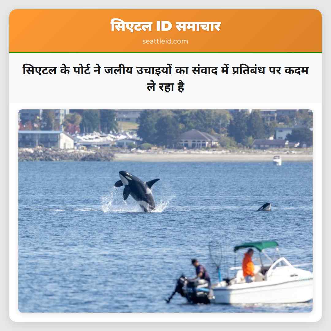 सिएटल के पोर्ट ने जलीय उचाइयों का संवाद में