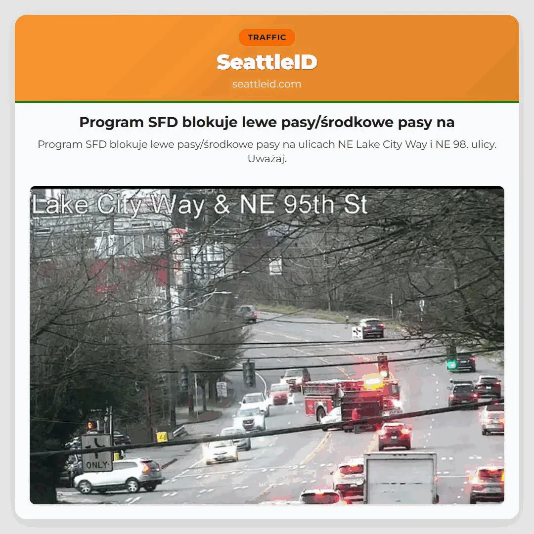 Program SFD blokuje lewe pasy/środkowe pasy na