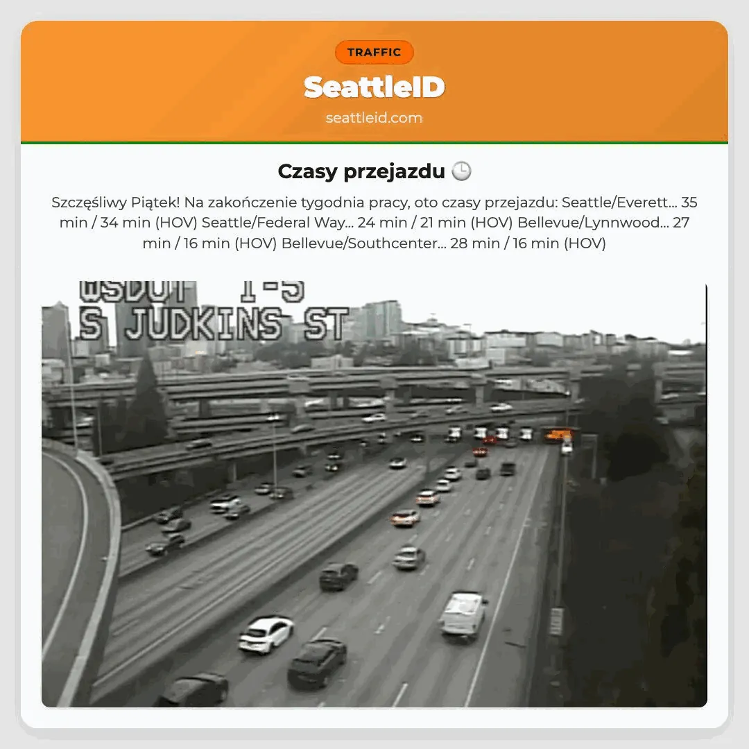 Czasy przejazdu 🕒