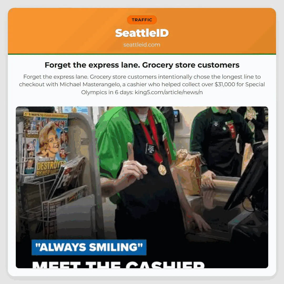 Forget the express lane. Grocery store customers